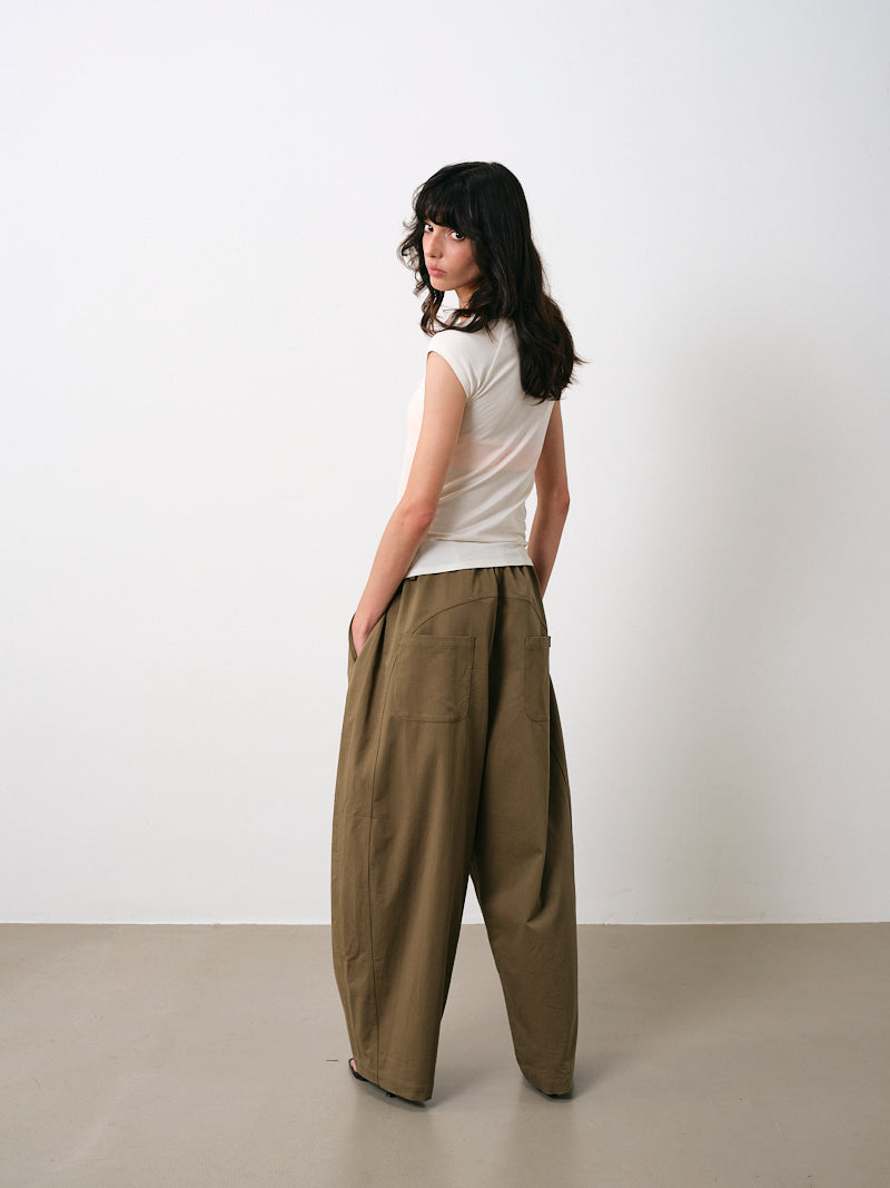 Modal knotted raglan short-sleeved T-shirt