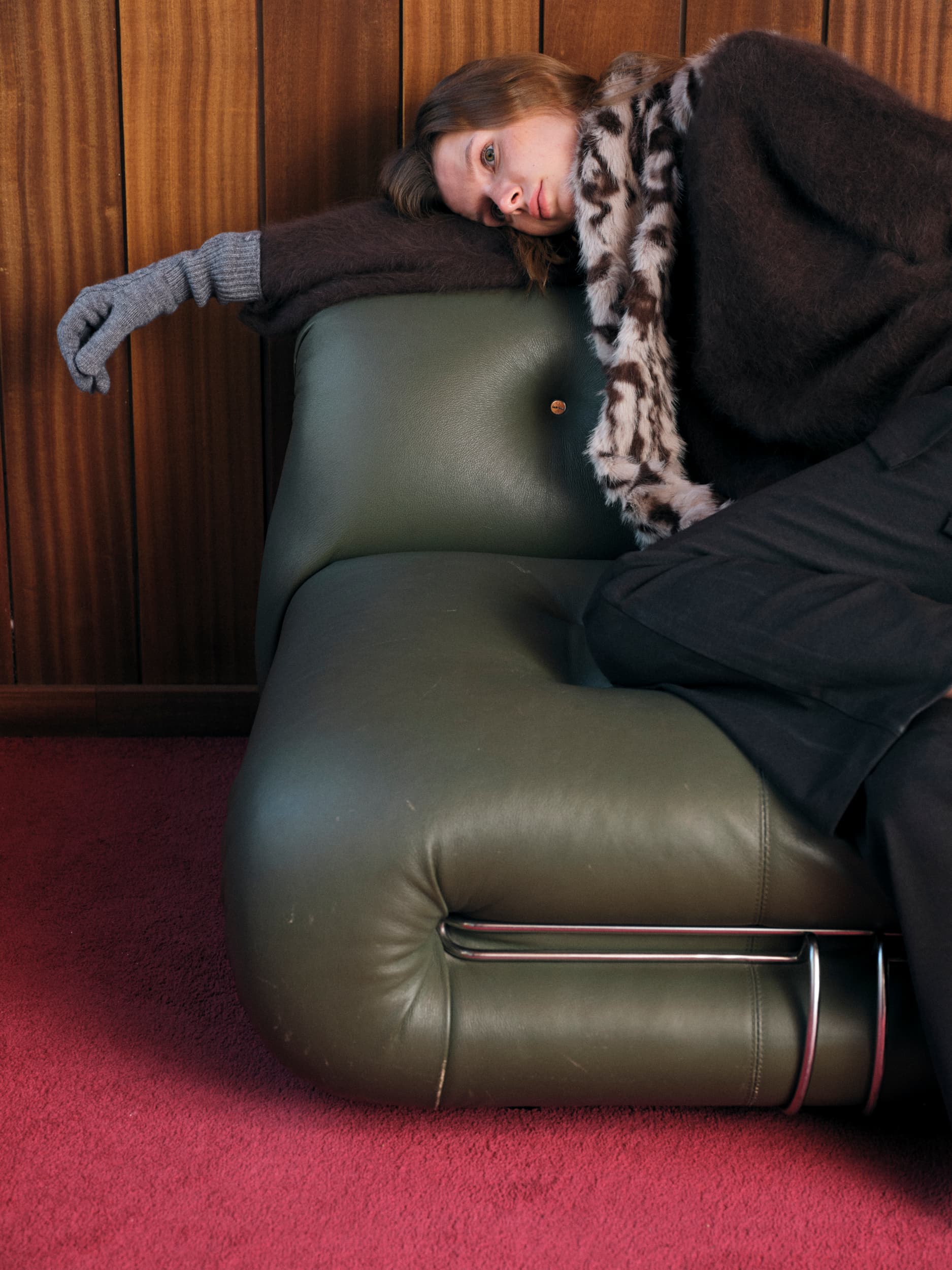 Leopard Plush Super Soft Extra-Long Scarf